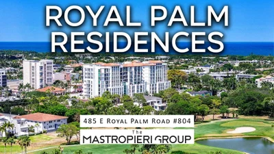 Royal Palm Residences Property Tour With Larry Mastropieri | 485 E Royal Palm Rd Unit 804, Boca Raton